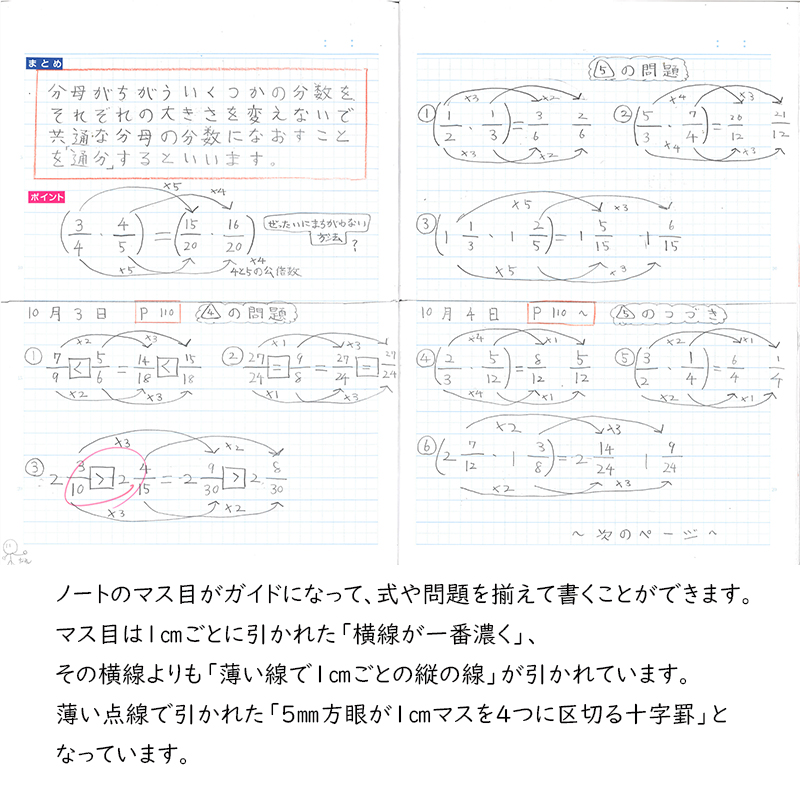 Tossオリジナル教材 新発売 1枚からスグに配布できる Myノート ノートシート 100枚入